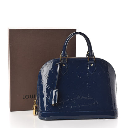 Louis Vuitton Vernis Alma PM Grand Blue 13 of 13