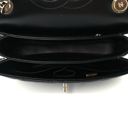 Chanel Lambskin Quilted Small Trendy CC Dual Handle Flap Bag Black 7 of 12