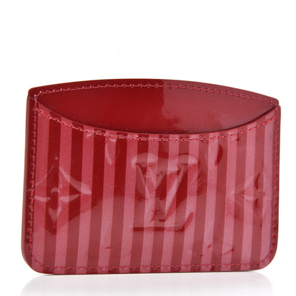Louis Vuitton Vernis Rayures Mirror Case Pomme D'Amour 4 of 6