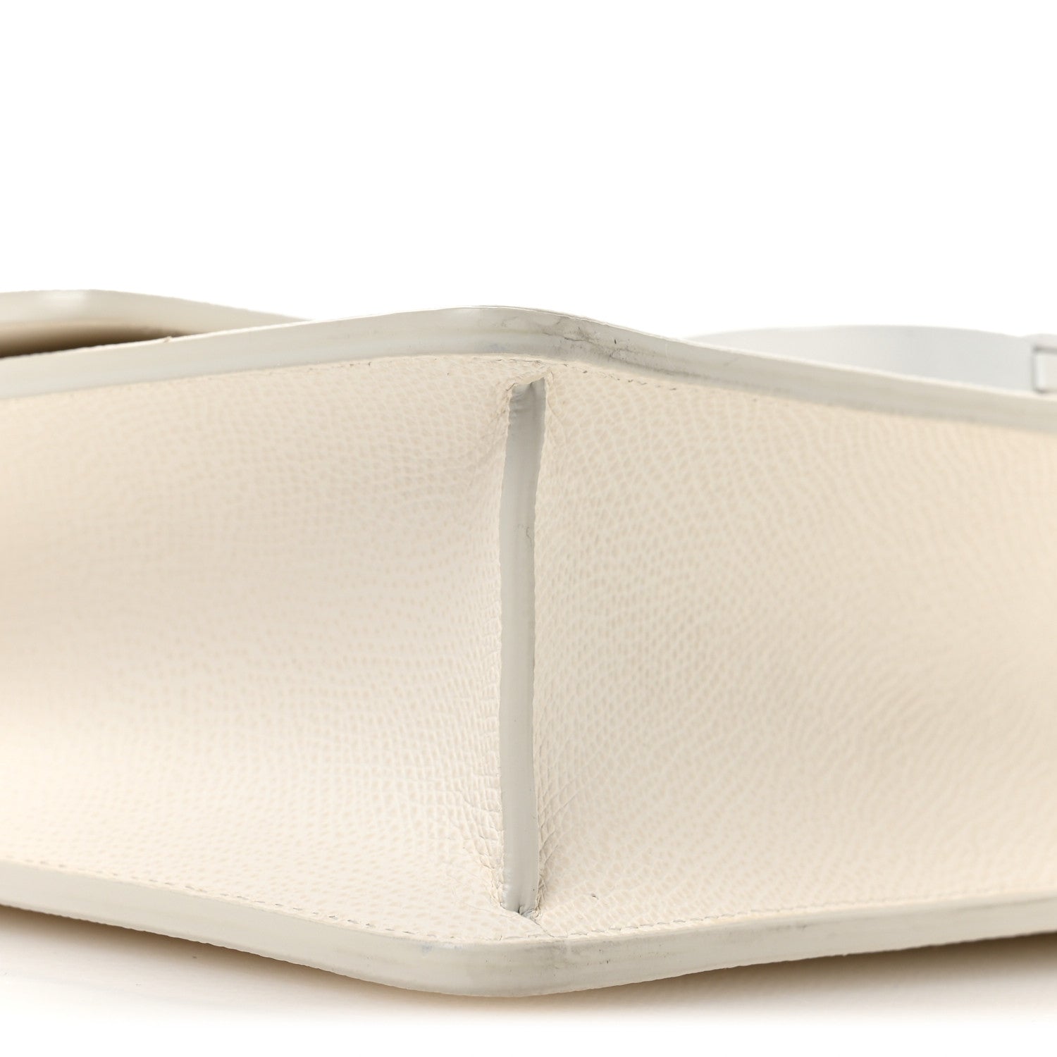 Christian Dior Ultra Matte Grained Calfskin 30 Montaigne Flap Bag White 9 of 10