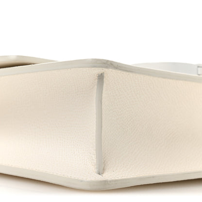 Christian Dior Ultra Matte Grained Calfskin 30 Montaigne Flap Bag White 9 of 10