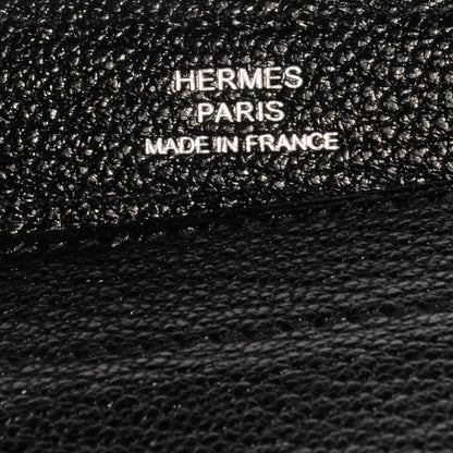 Hermes Chevre Mysore Karo GM Black 6 of 9