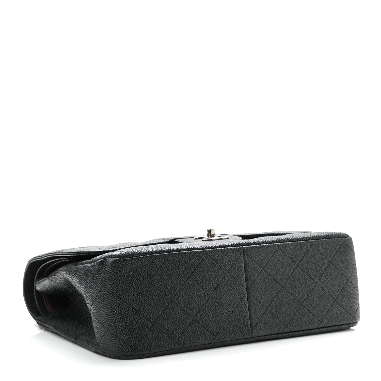 Chanel Caviar Quilted Jumbo Double Flap Black 4 of 11