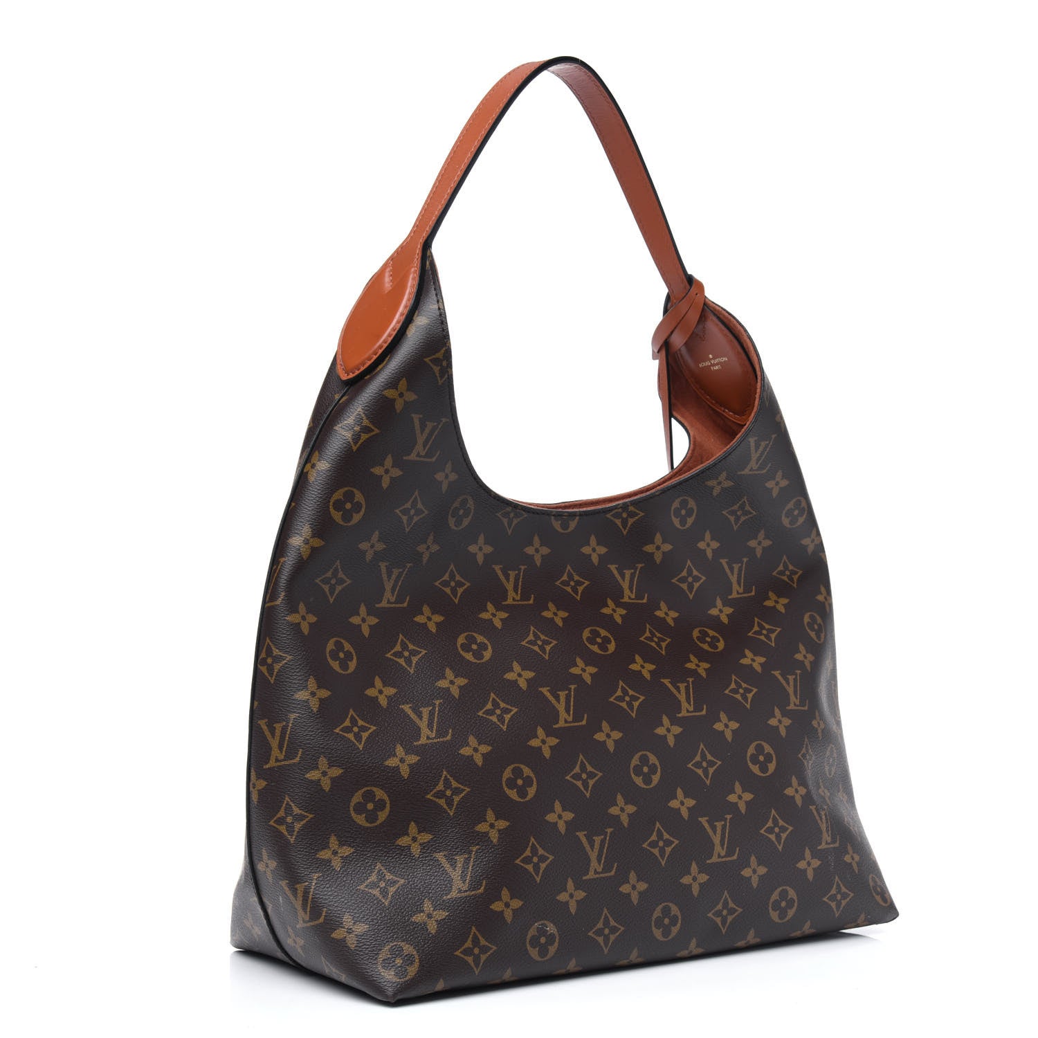 Louis Vuitton Monogram Flower Hobo Caramel 3 of 23