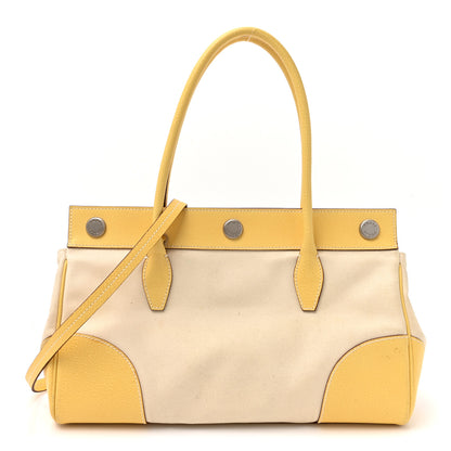 Prada Canapa Cinghiale Cuir Tote Grezzo Crema 1 of 12