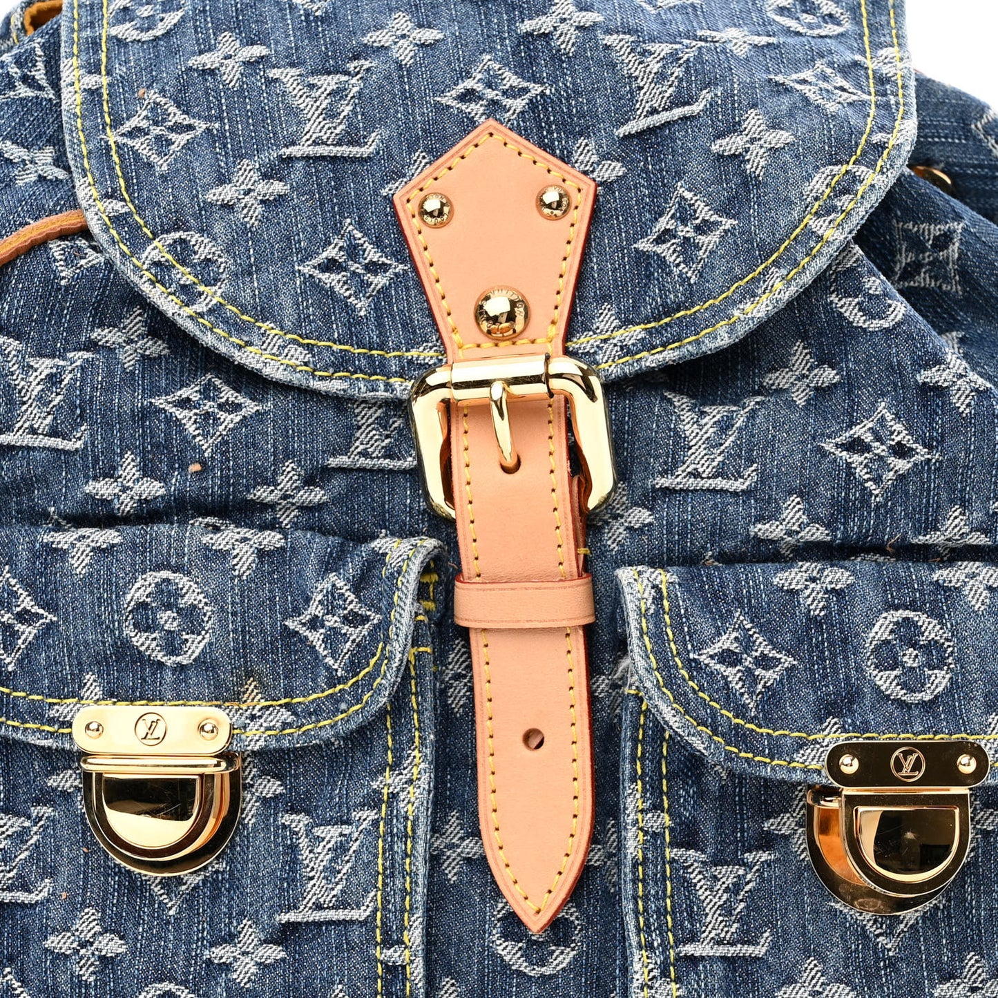 Denim Sac a Dos Backpack GM Blue