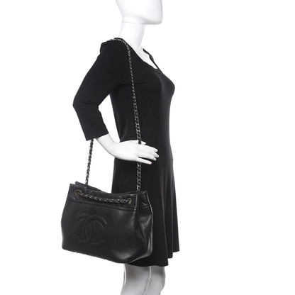 Chanel Caviar Timeless CC Soft Tote Black 3 of 10