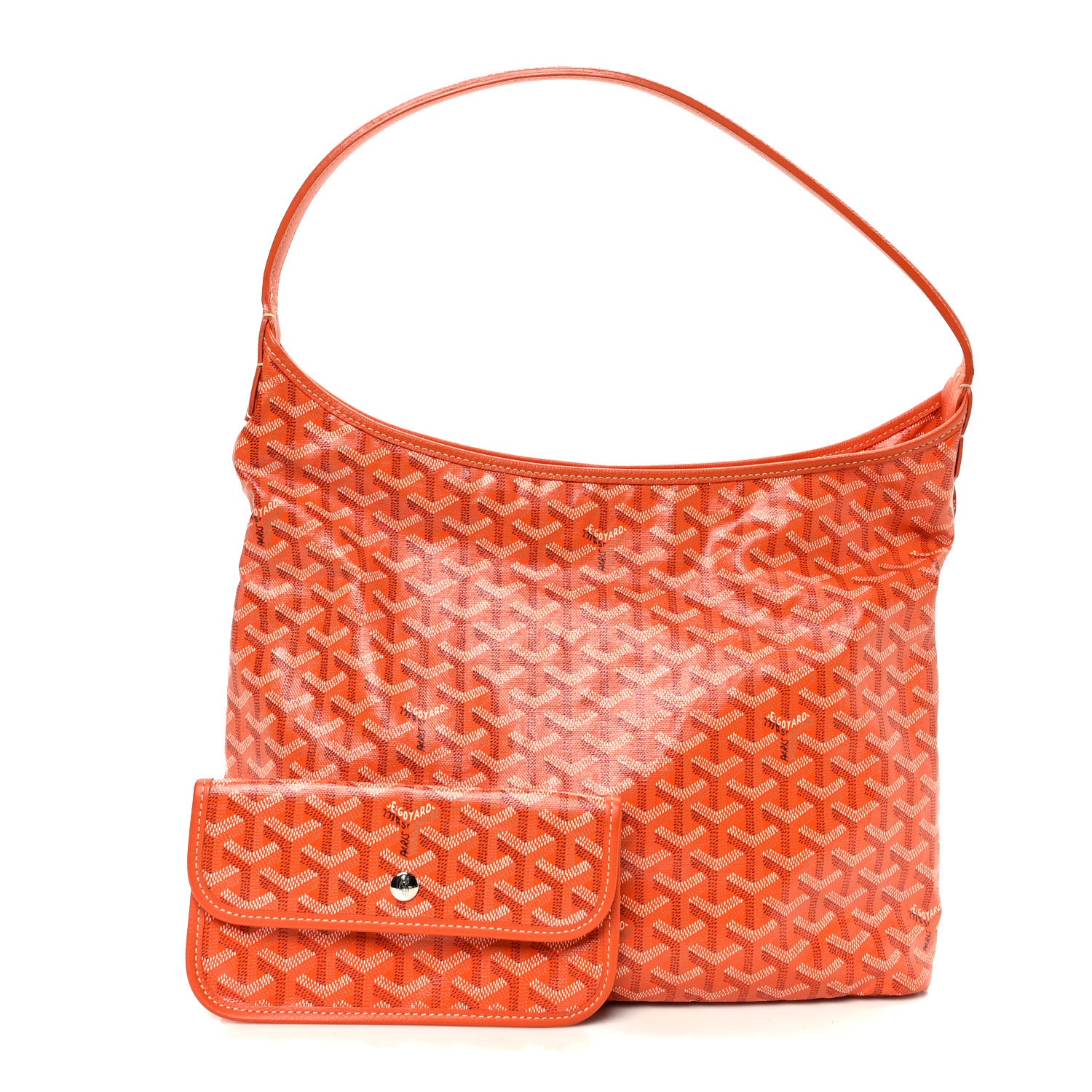 Goyard Goyardine Boheme Hobo Orange 3 of 10