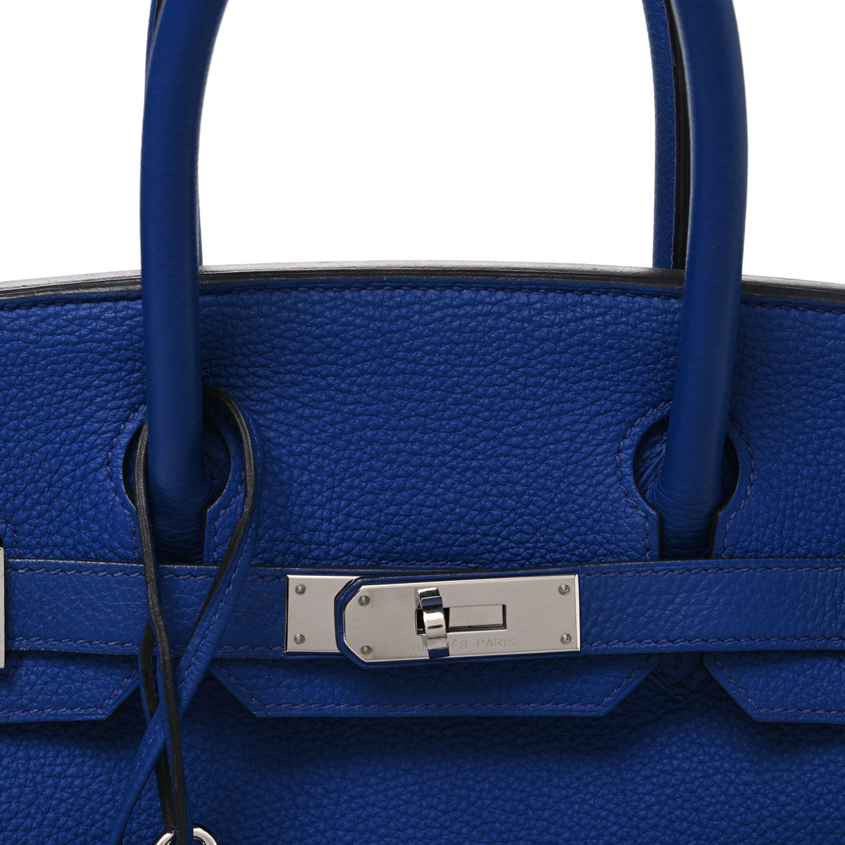 Togo Birkin 30 Bleu Electrique