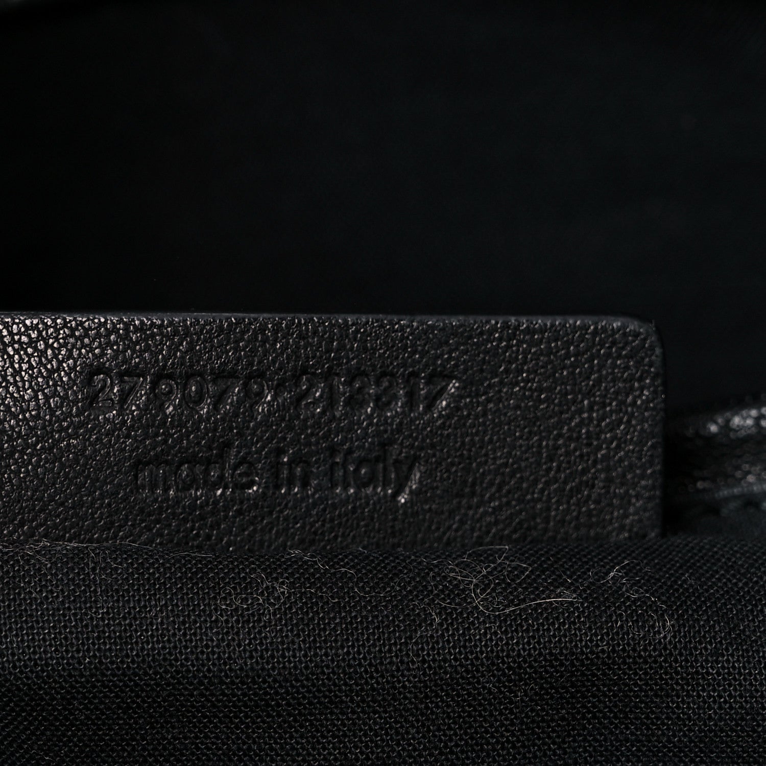 Saint Laurent Sheepskin Medium Cabas ChYc Black 7 of 22