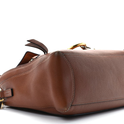 Chloe Calfskin Medium Faye Day Shoulder Bag Tan 9 of 12