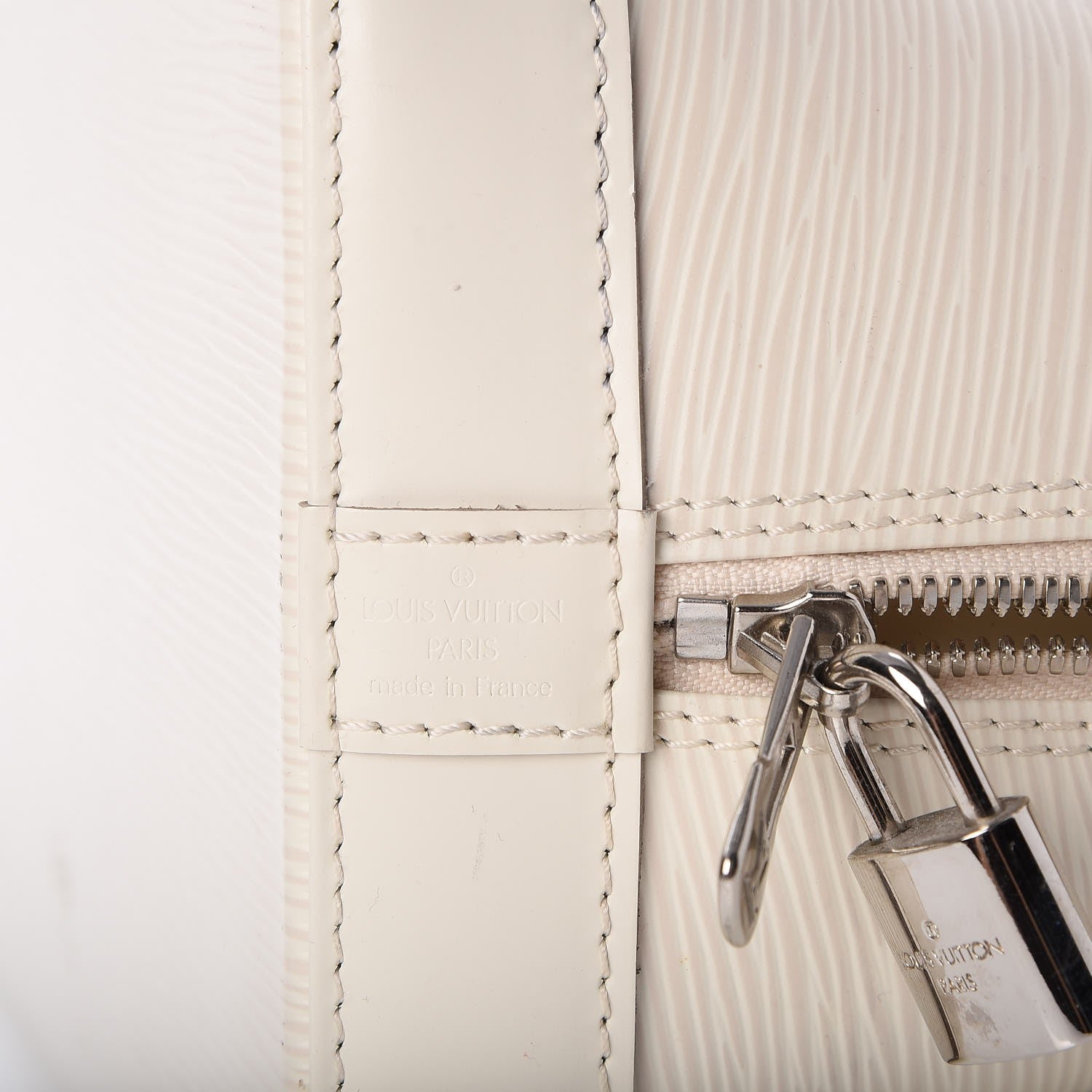 Louis Vuitton Epi Alma PM Ivory Ivory 6 of 6