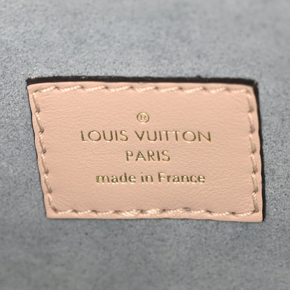 Louis Vuitton Calfskin Monogram On My Side PM Greige 6 of 9