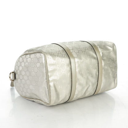 Gucci Imprime Monogram Medium Joy Boston Silver 4 of 11