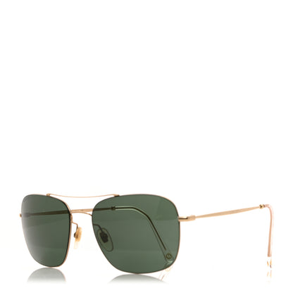 Gucci Metal Aviator Sunglasses GG0503S Gold 1 of 7