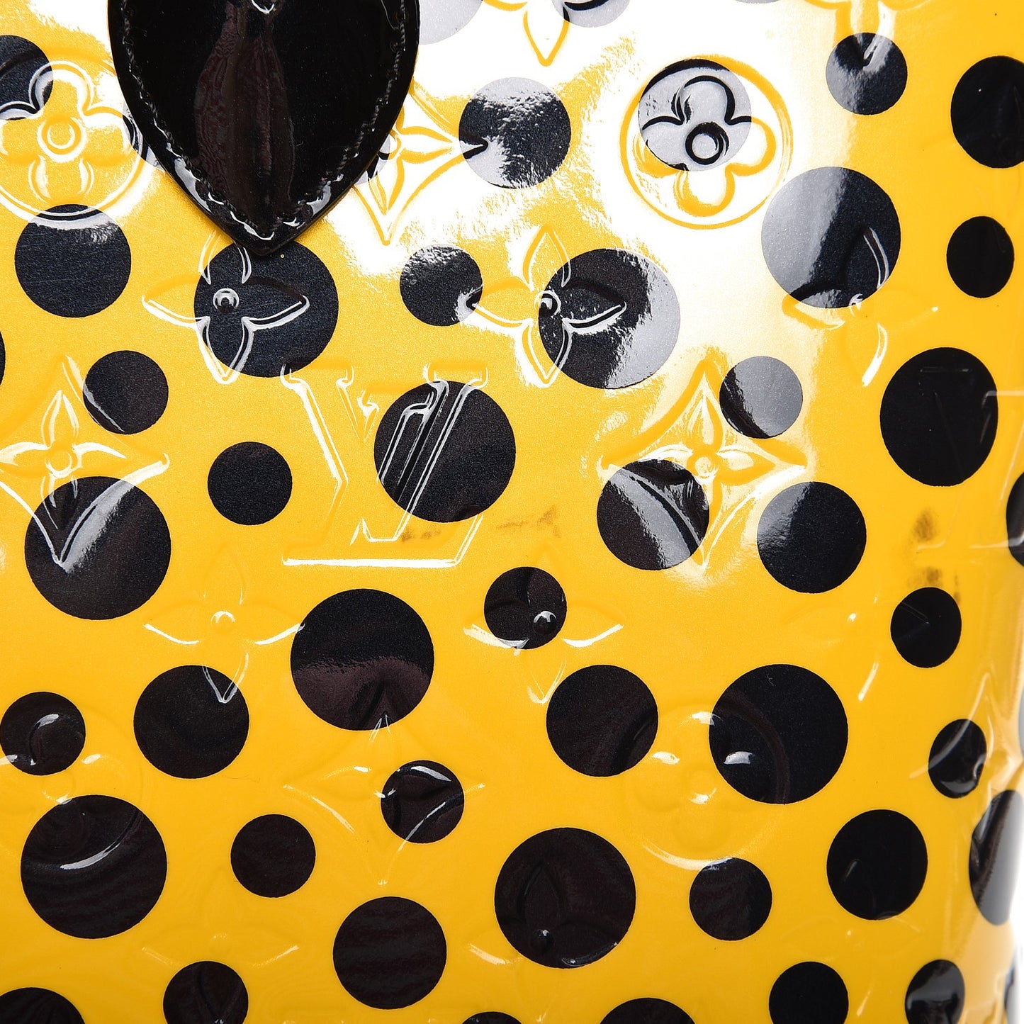 Vernis Kusama Infinity Dots Lockit MM Yellow