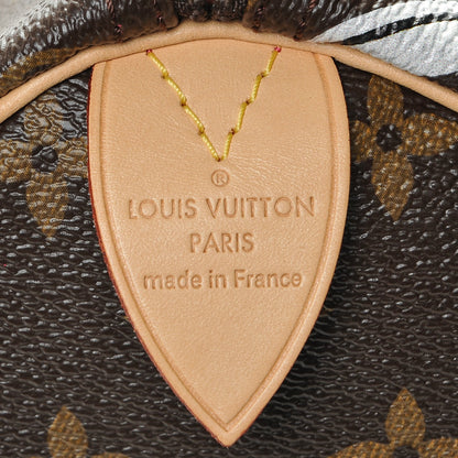 Louis Vuitton Monogram Bay Speedy 30 Rose Ballerine Poppy 6 of 6