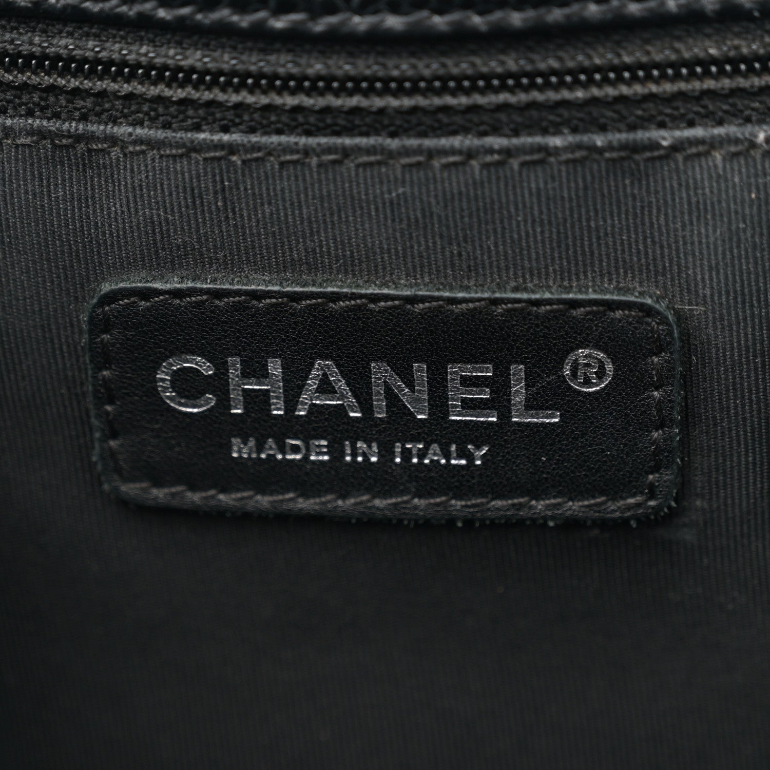 Chanel Caviar Quilted Grand Shopping Tote GST Black 6 of 14