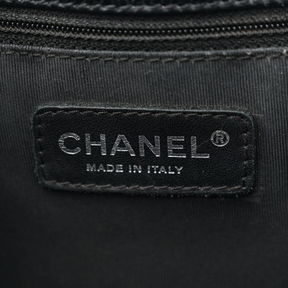 Chanel Caviar Quilted Grand Shopping Tote GST Black 6 of 14