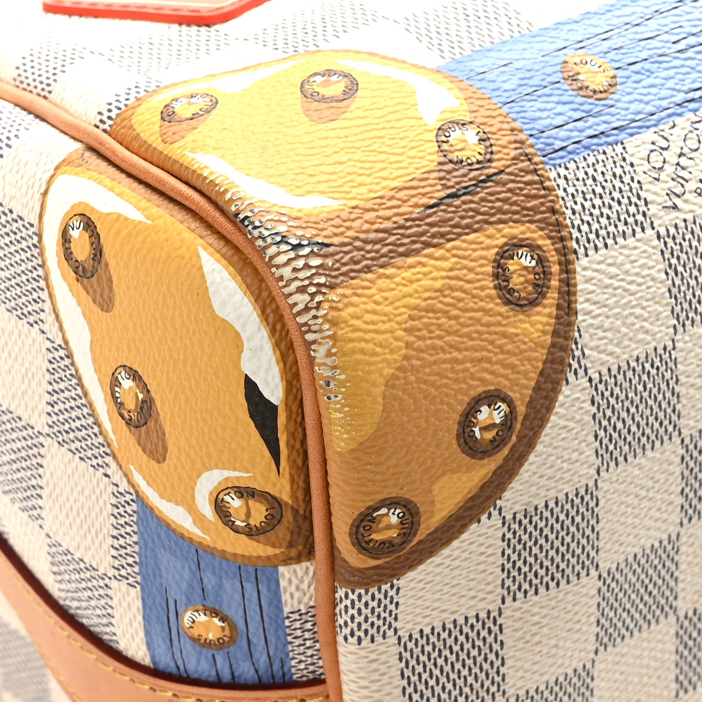 Damier Azur Summer Trunks Speedy Bandouliere 30
