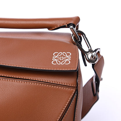 Loewe Calfskin Medium Puzzle Bag Tan 9 of 9