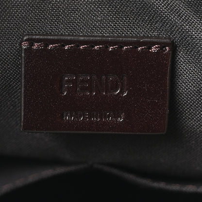 Fendi Vitello King Fabric Jacquard FF 1974 Messenger Tobacco Moro Sand 6 of 10