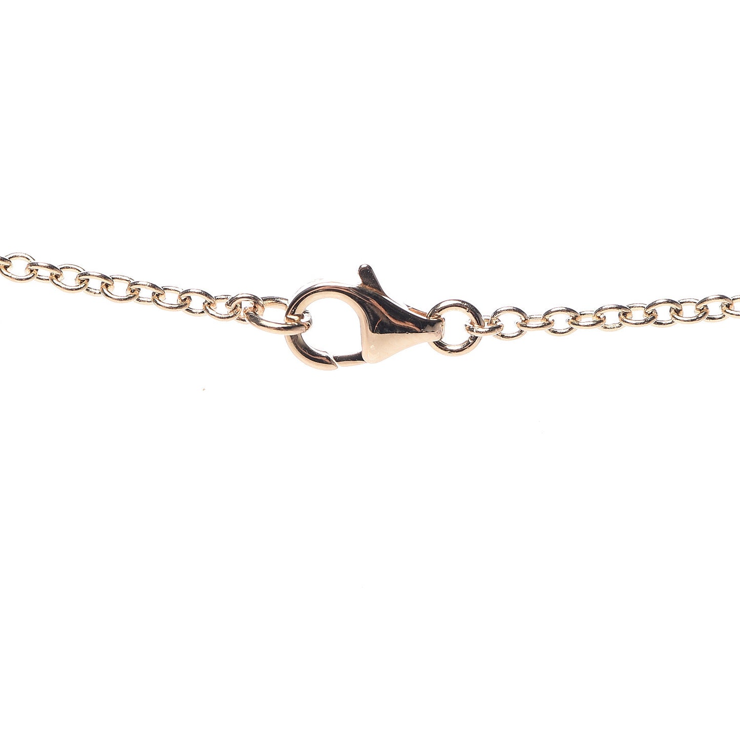 18K Yellow Gold Interlocking LOVE Necklace