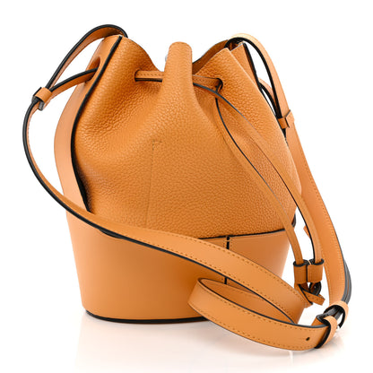 Loewe Calfskin Small Balloon Bucket Bag Saffron Yellow 3 of 10