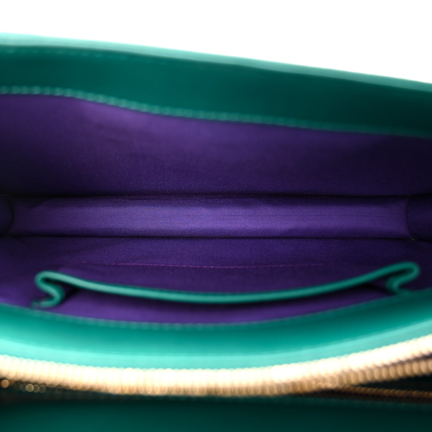 Bulgari Calfskin Serpenti Forever Shoulder Bag Emerald Green 8 of 17