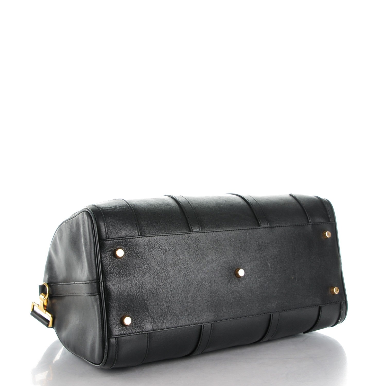 Burberry Calfskin Boston Holdall 45 Black 4 of 9