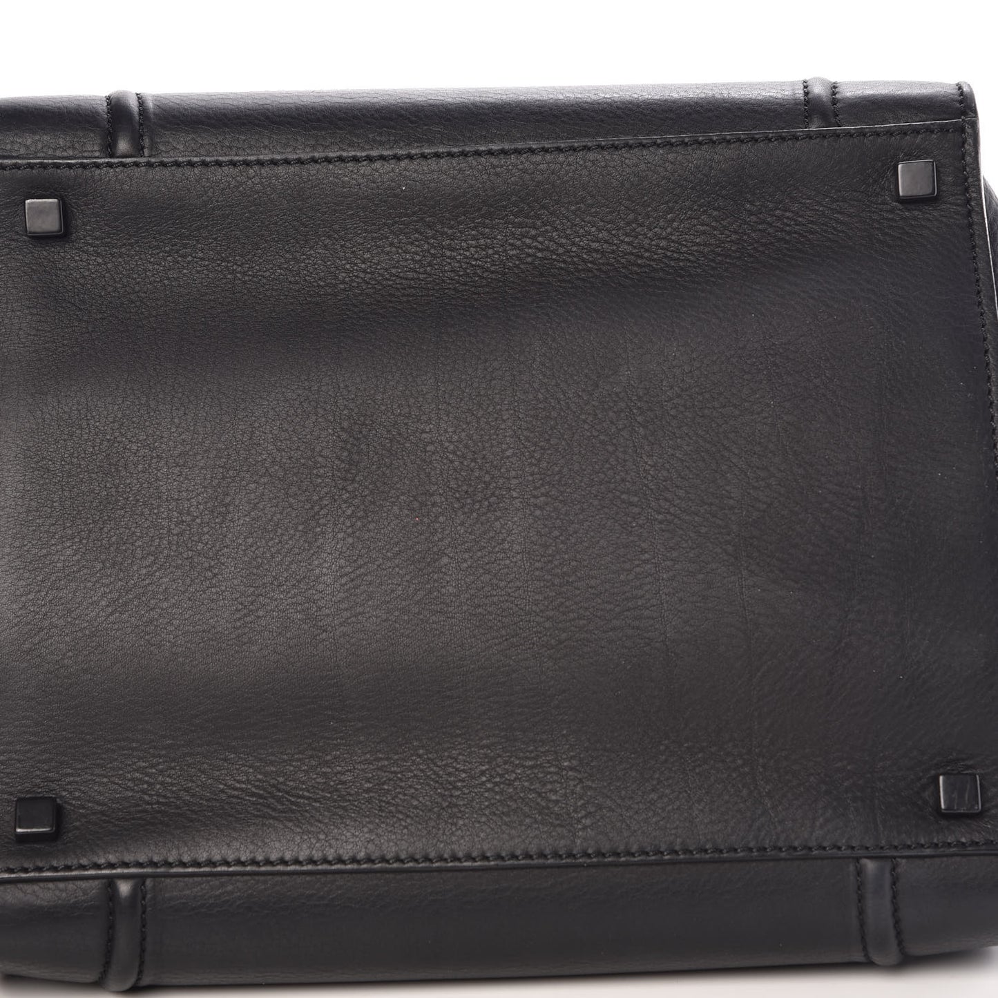 Supple Calfskin Medium Phantom Luggage Black