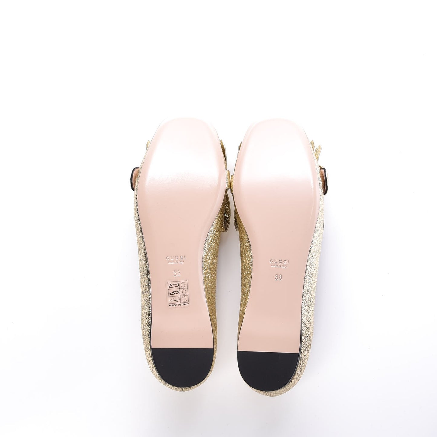 Galassia GG Marmont Fringe Flats 38 Platino