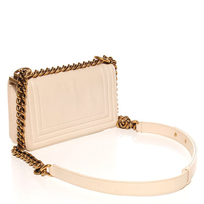 Chanel Calfskin Small Boy Flap Beige 3 of 8