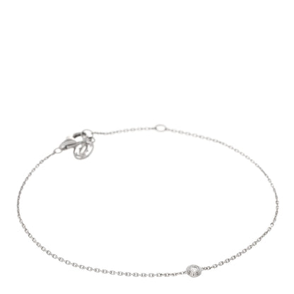 Cartier 18K White Gold Diamond XS D'Amour Bracelet 1 of 4