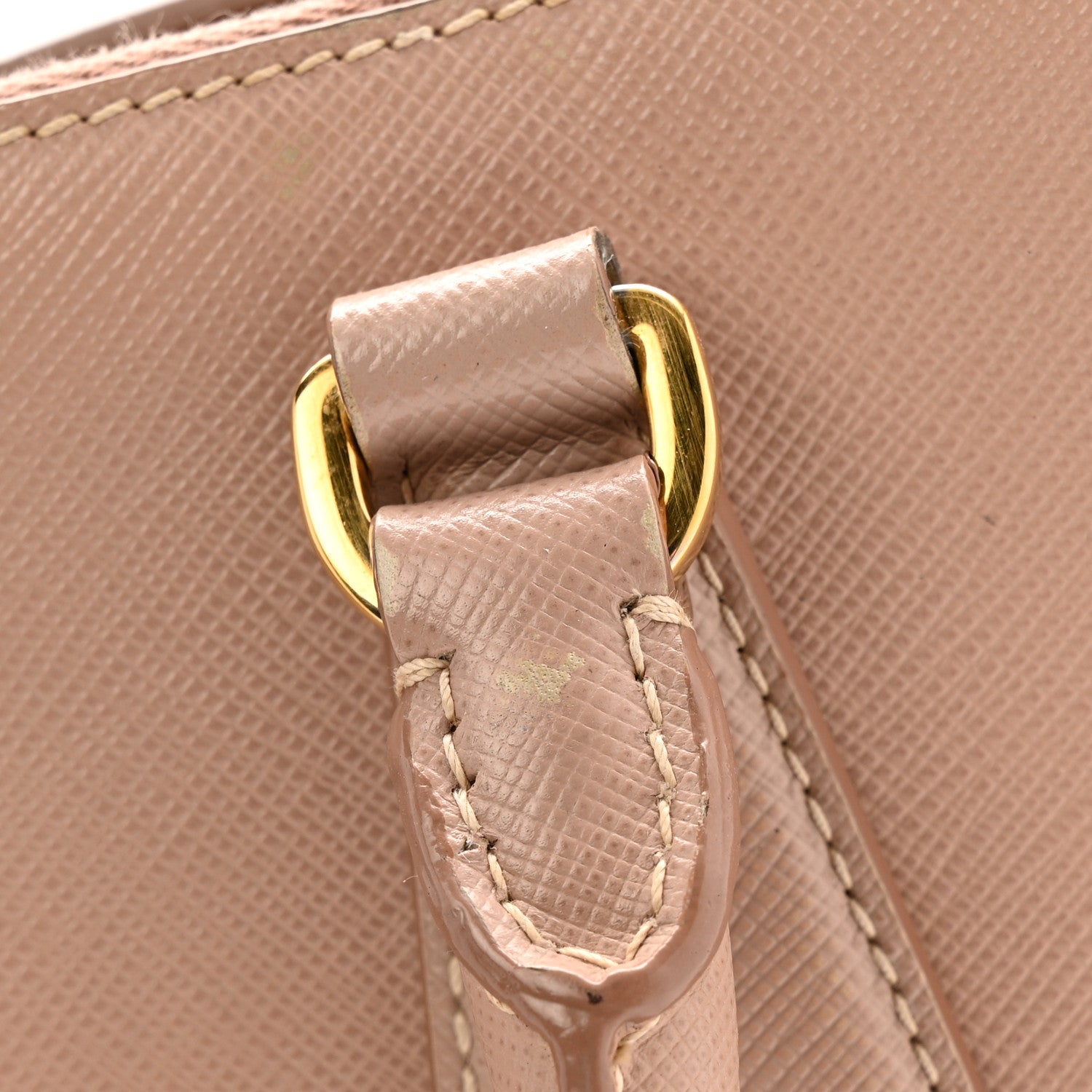 Prada Saffiano Small Galleria Double Zip Tote Cammeo 17 of 18