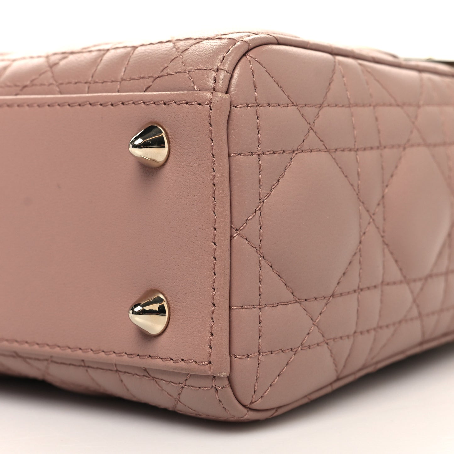 Lambskin Cannage Small My ABC Dior Lady Dior Blush