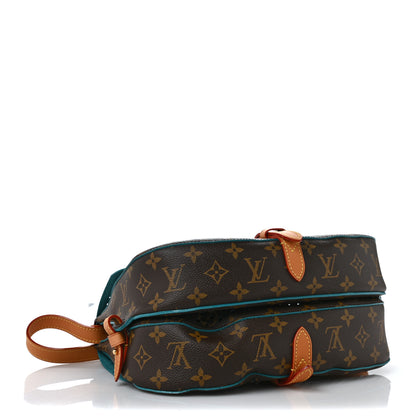 Louis Vuitton Monogram SC Flore Saumur Teal 4 of 8