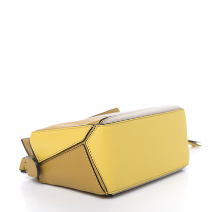 Loewe Calfskin Mini Puzzle Bag Yellow Ochre 4 of 10