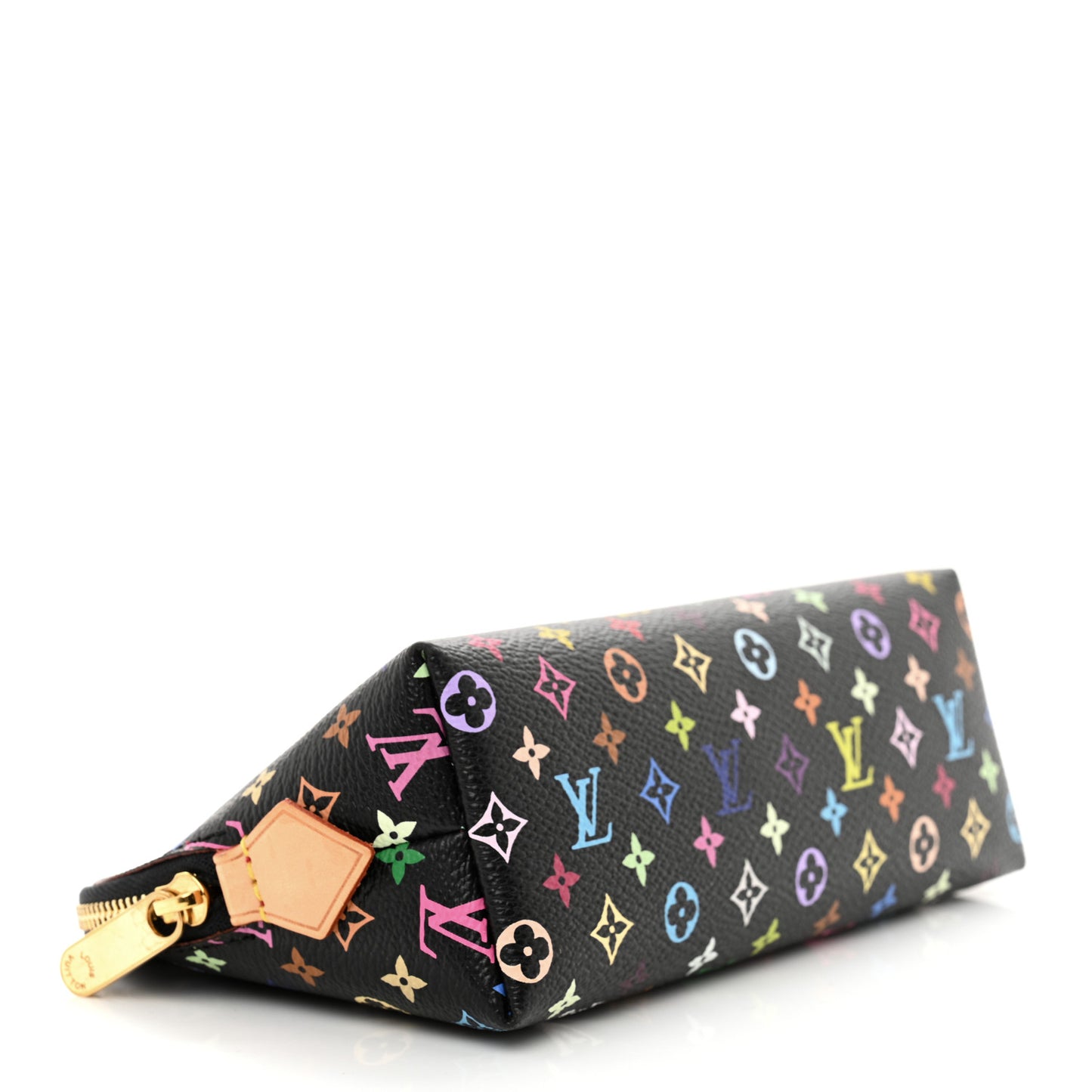 Monogram Multicolor Cosmetic Pouch Black Grenade