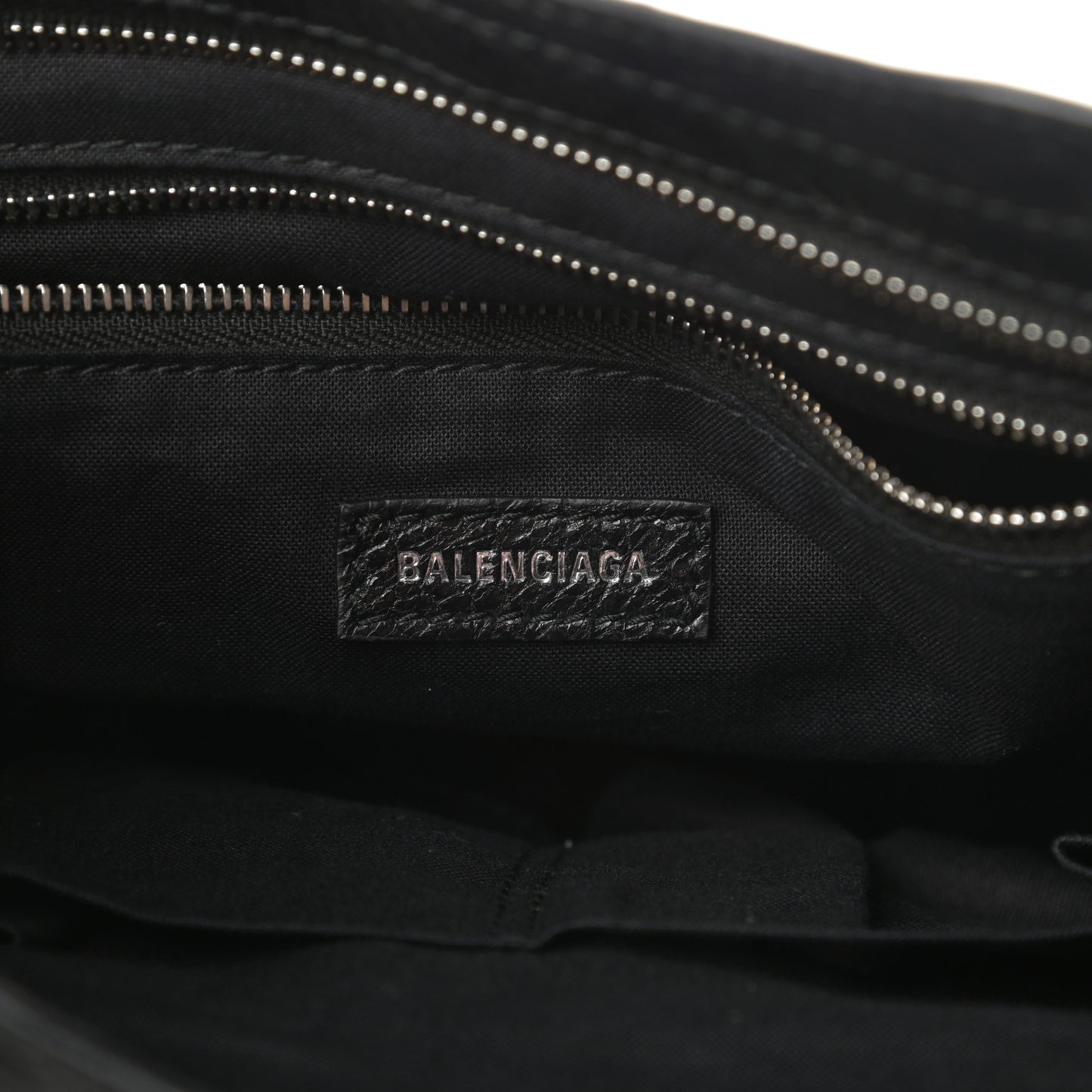 Agneau Classic Silver Hardware S City Black