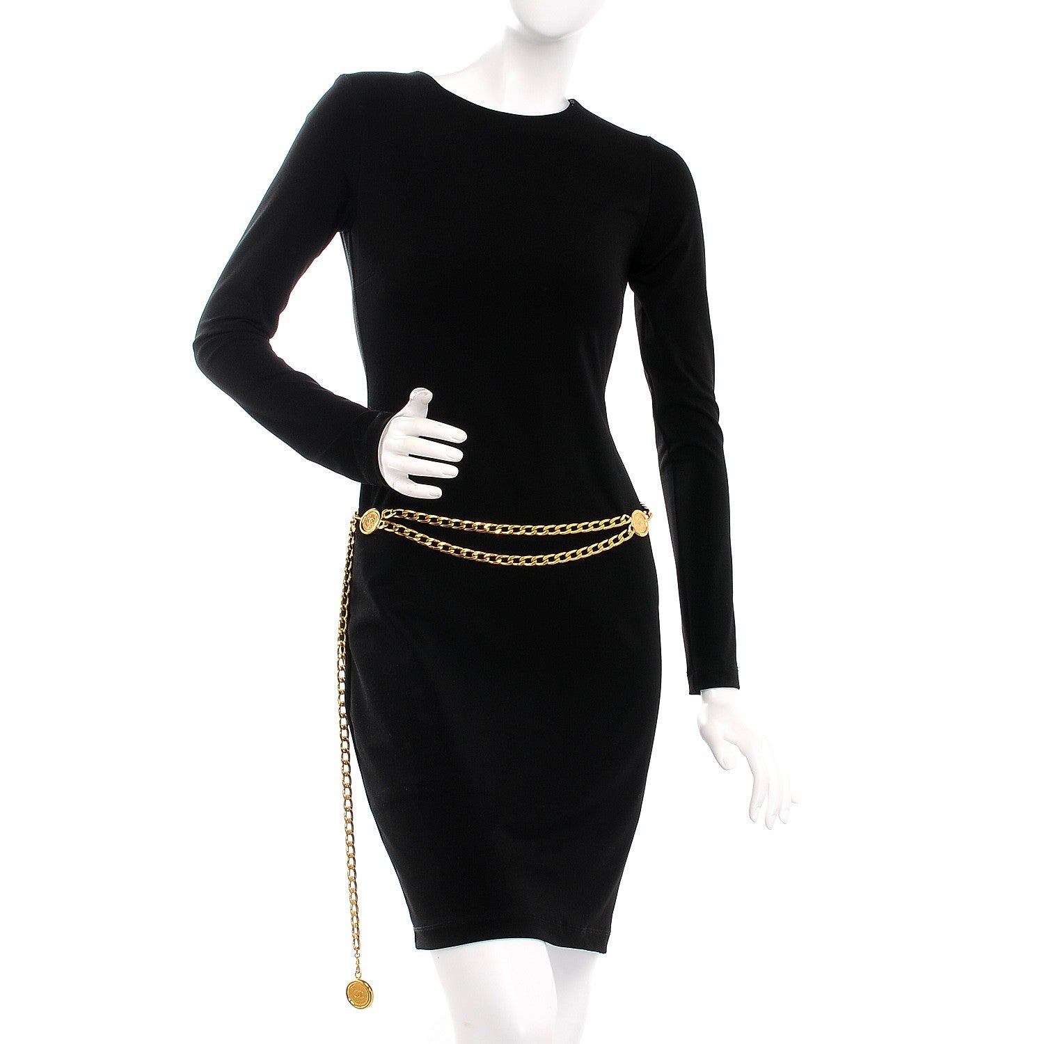 Chanel Chain 31 Rue Cambon Medallion Belt Gold 2 of 6