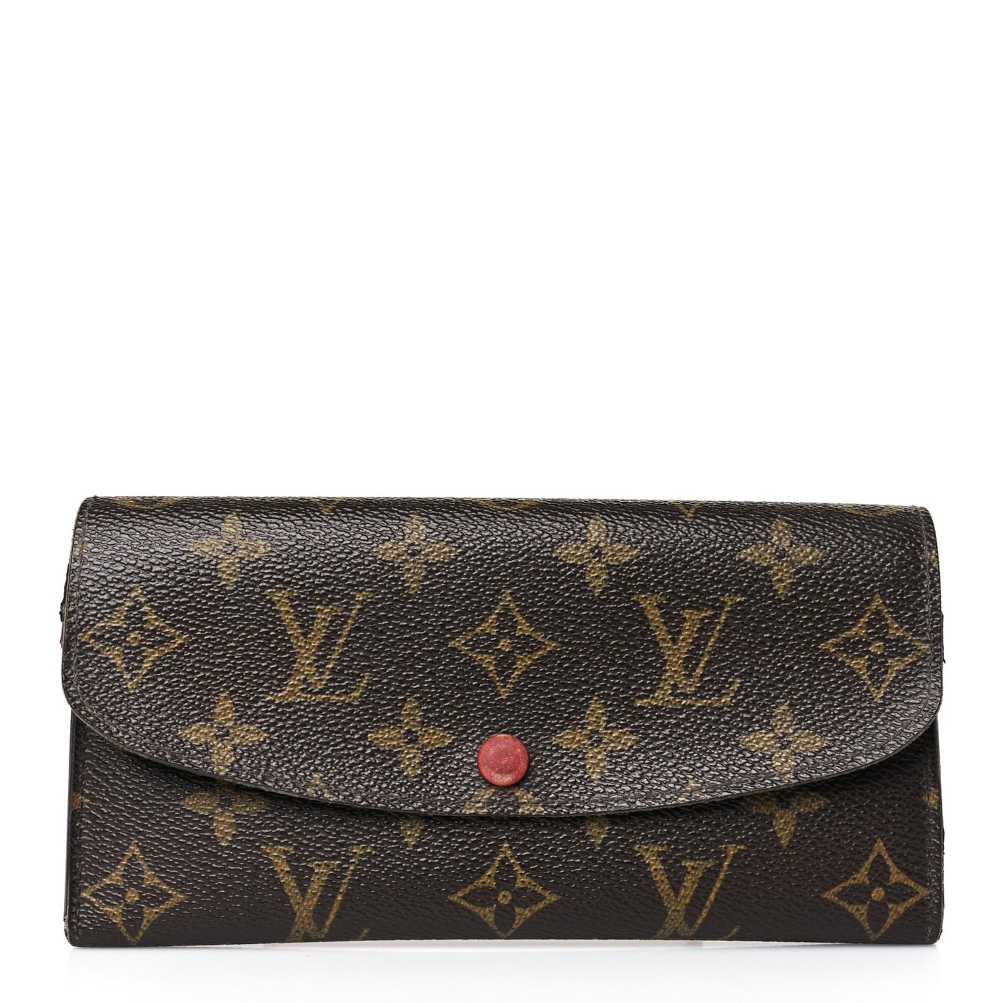 Monogram Emilie Wallet Rouge