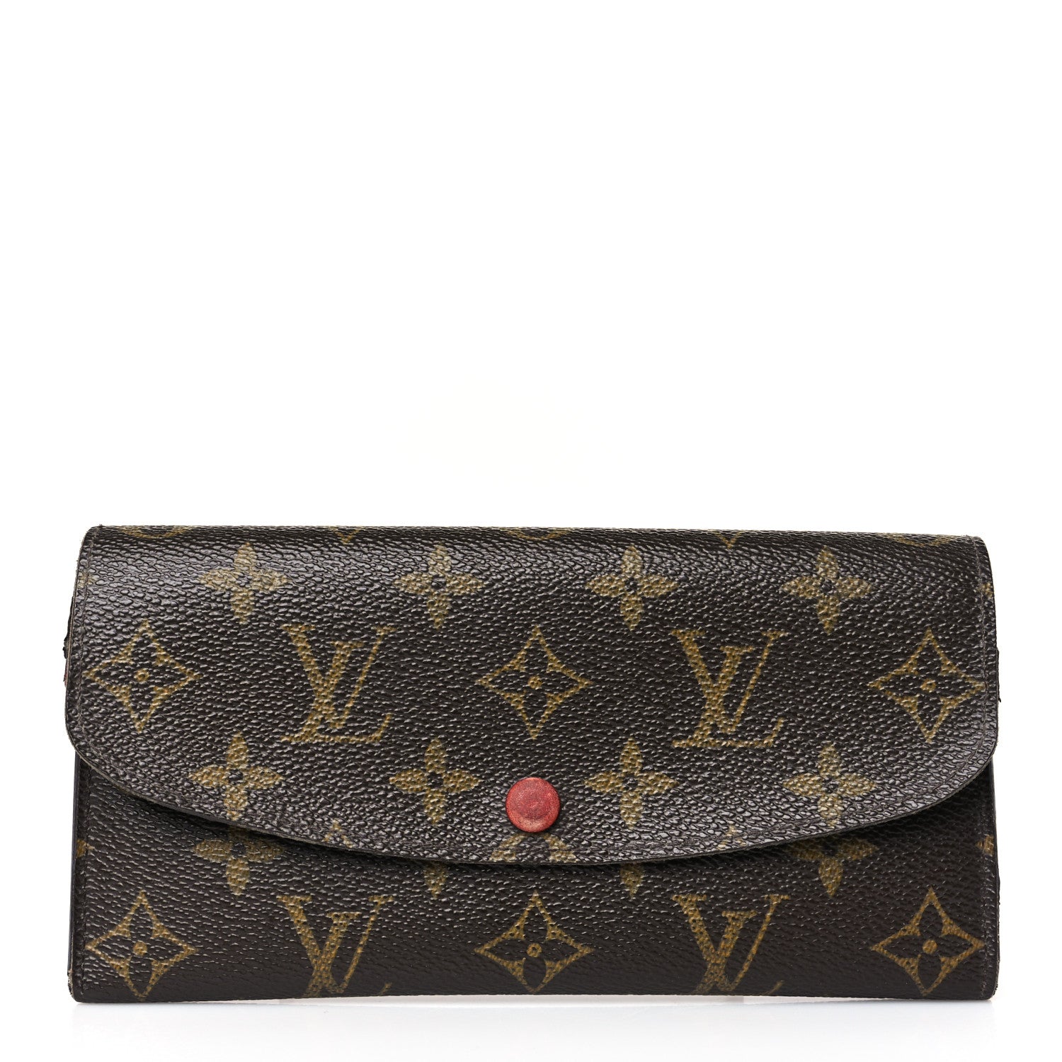 Louis Vuitton Monogram Emilie Wallet Rouge 1 of 12