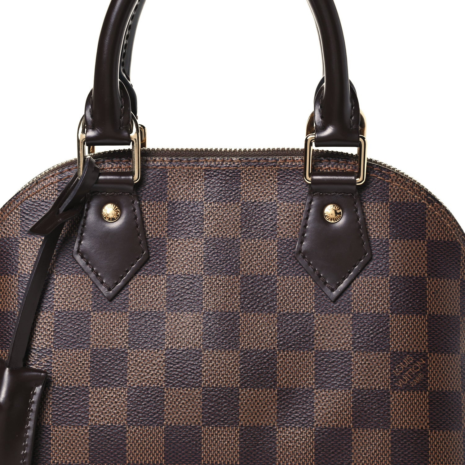 Louis Vuitton Damier Ebene Alma BB 8 of 10