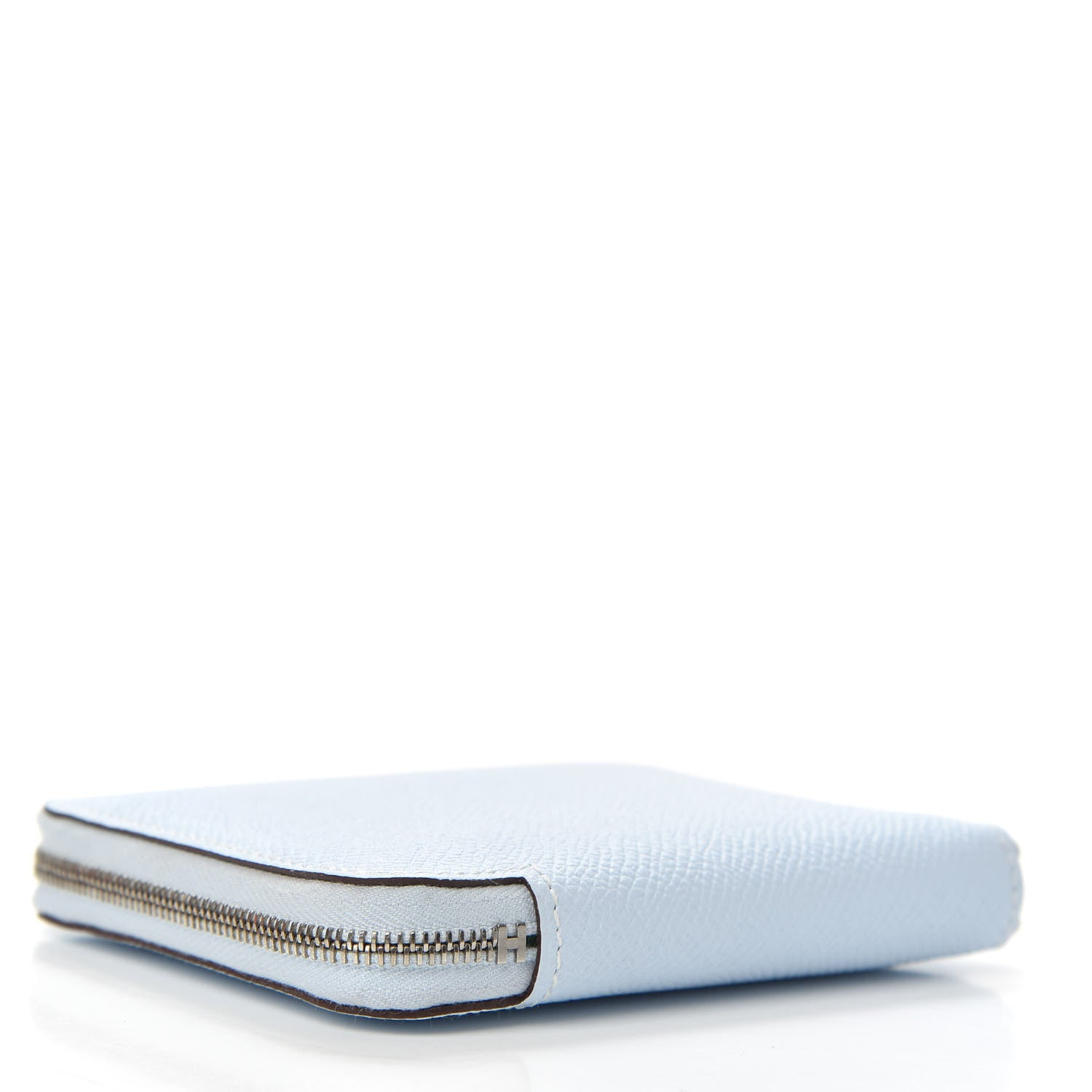 Hermes Epsom Silk'in Compact Wallet Bleu Brume 5 of 8