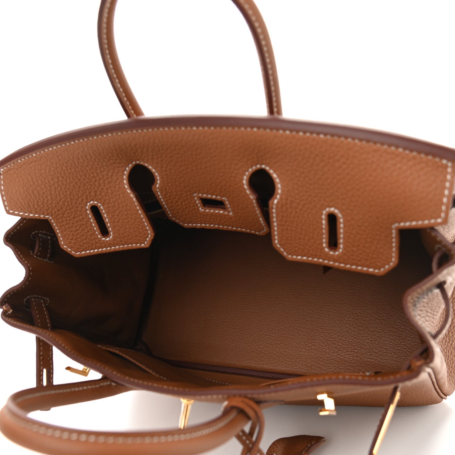 Hermes Togo Birkin 25 Gold 5 of 11