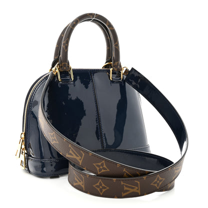 Louis Vuitton Patent Monogram Alma BB Marine 3 of 11