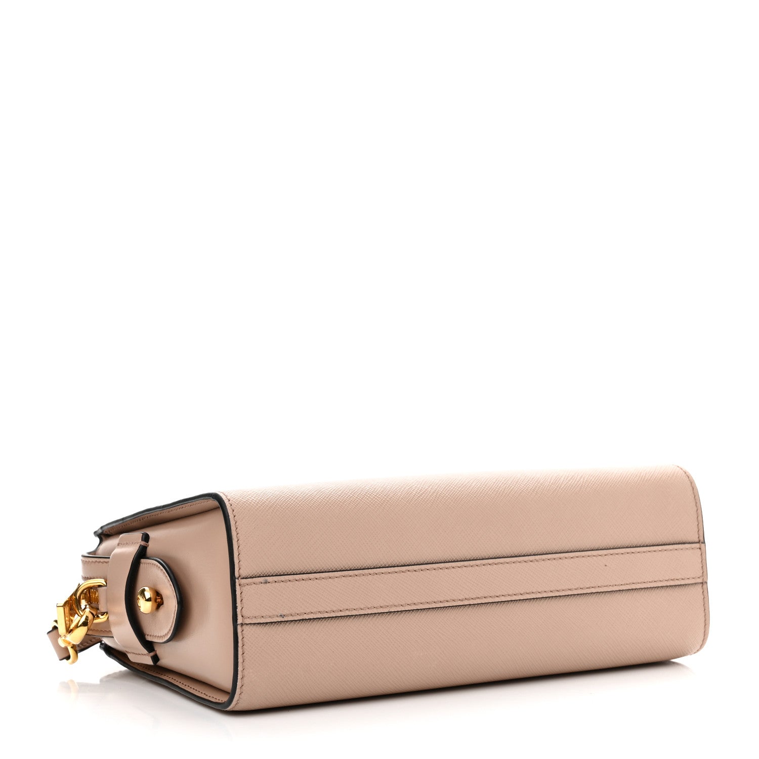 Prada Saffiano City Calfskin Esplanade Crossbody Bag Cipria 4 of 12