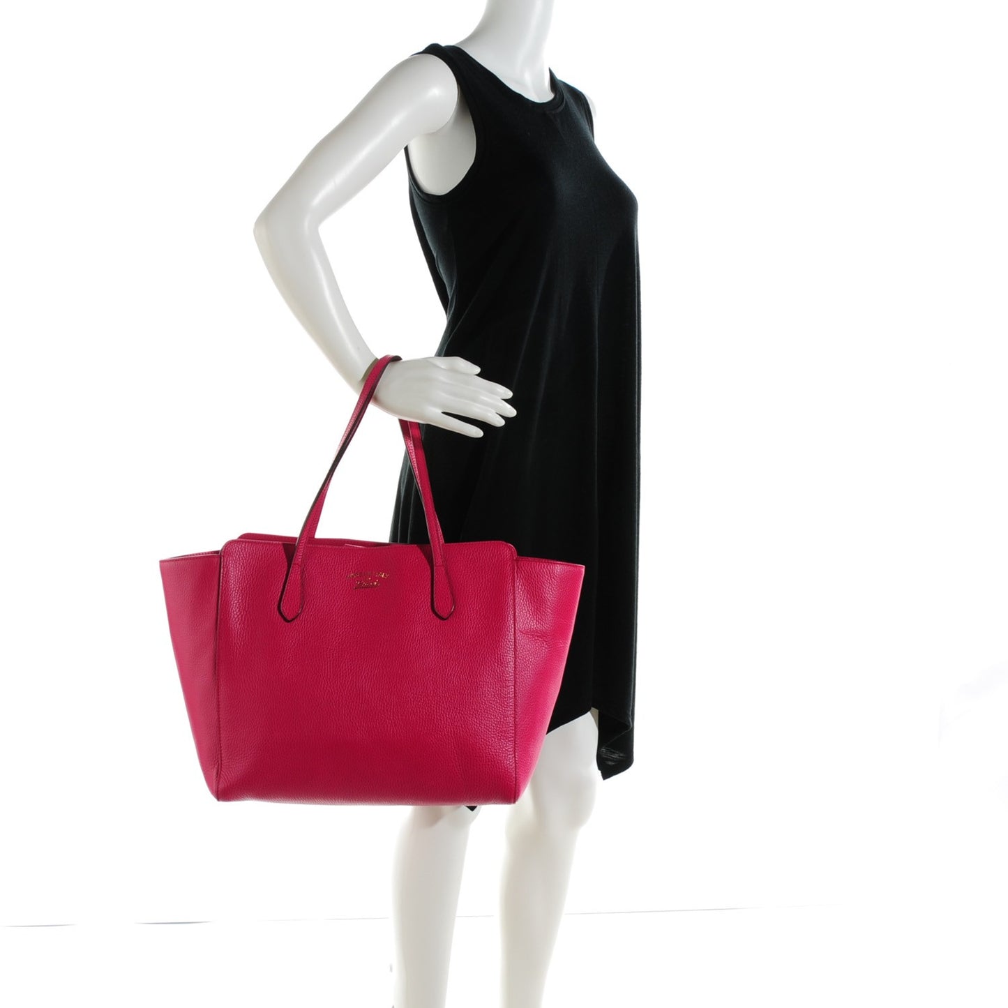Dollar Calfskin Medium Swing Tote Blossom