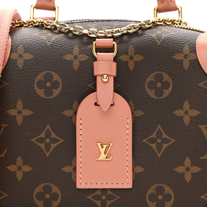Louis Vuitton Monogram Petite Malle Souple Peach 8 of 10